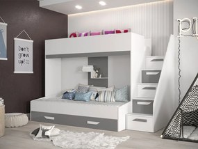 Многофункционално легло Party XVI-Leuko-Gkri