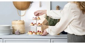 Hammershoi Etagere триетажен етажерка от бял порцелан, ⌀ 28 cm Hammershøi - Kähler Design