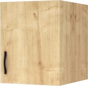 Меламинов еднокрилен гардероб Victoria TopMebel в цвят дъб 50x60x59см.