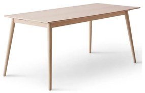 Сгъваема трапезна маса с допълнителна плоча с дъбов плот 90x165 cm Meza – Hammel Furniture