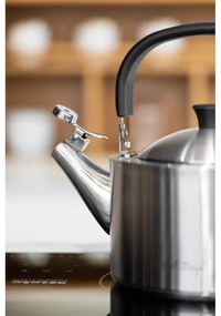 Матиран чайник от неръждаема стомана с бутало , 1,5 л Diamante - Vialli Design