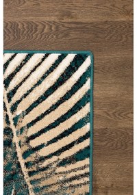 Вълнен килим в бензинов цвят 133x180 cm Areca - Agnella