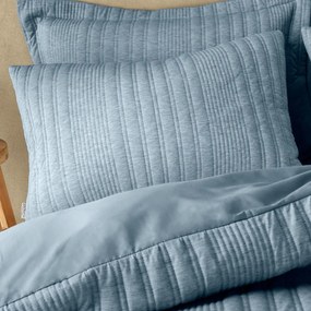 Синьо двойно спално бельо 200x200 cm Tamba Stripe – Pineapple Elephant