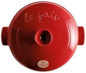 Червена керамична кръгла форма за печене на хляб , ⌀ 28,5 cm - Emile Henry