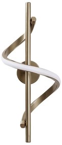 LED стенна лампа в златист цвят ø 7 cm Likma – Opviq lights