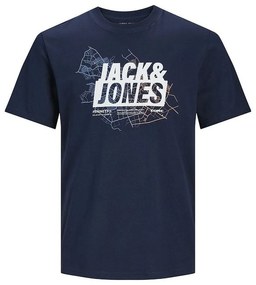 Тениска Jack & Jones LOGO TEE SS 12252376 Морско син - L