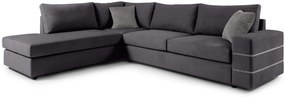 Ъглов диван Holmes-Gray-Left