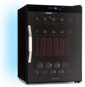 Klarstein Coachella 60 Smart охладител, Wifi, LED, 3 полици, Подсветка, EEK E