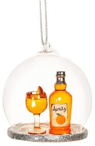 Стъклена ръчно изработена коледна украса ø 8 cm Christmas Spritz – Sass &amp; Belle