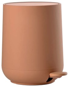 Оранжево пластмасово кошче за боклук с педал 3 l Nova One – Zone