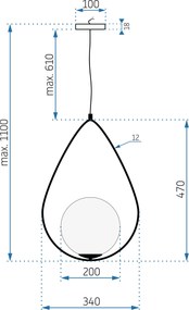 Лампа APP938-1CP