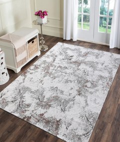 Килим за антре (80 x 300) 45595A - Пудра Прах