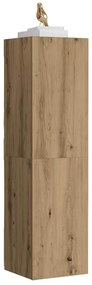 856400 vidaXL ТВ шкаф Artisan Oak 30,5x30x110 cm Инженерна дървесина