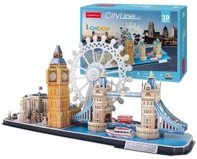 Cubic Fun -  Пъзел 3D City Line London 107ч.