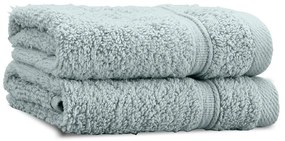 Сиво-зелени памучни кърпи в комплект от 2 бр. от тери 30x30 cm Zero Twist – Catherine Lansfield