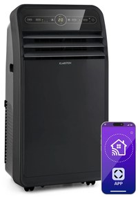 Klarstein Metrobreeze New York Smart 12k, мобилен климатик, 12000 BTU / 3,5 kW, енергиен клас А, дистанционно управление