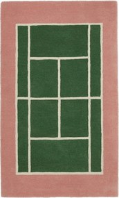 Детско килимче за игра със смес от вълна 88x150 cm Tennis – OYOY Mini