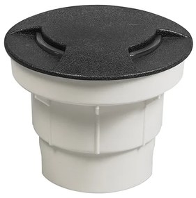 Комплект от 3 външни прожектора за земя черен с LED IP67 - Ceci 2