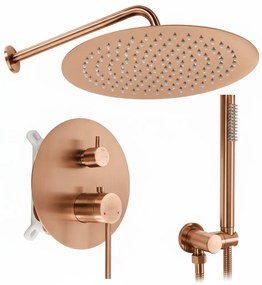 Душ система за вграждане Rea Foss Clif Brush Copper + BOX