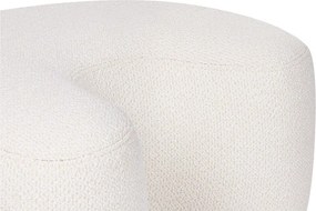 Бежова табуретка от прежда с примки от букле Ü – noo.ma