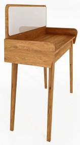 Дъбова тоалетка с огледало 110x45 cm Retro - The Beds