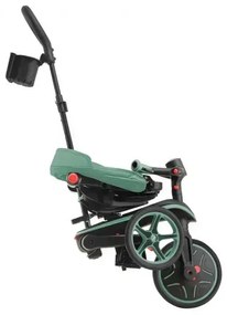 Детска триколка 4 в 1 GLOBBER EXPLORER TRIKE FOLDABLE, сгъваема, цвят маслина