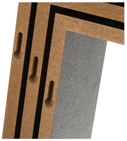 Черни рафтове в комплект от 3 броя - Casa Selección