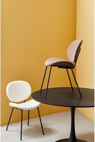 Бял тапициран трапезен стол Maddie – Yes Everyday