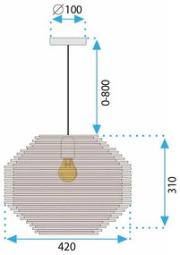 Пендел NATURAL APP1485-1CP