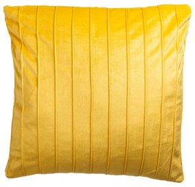 Жълта декоративна възглавница , 45 x 45 cm Stripe - JAHU collections