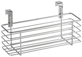 WENKO 2344100 - Кошница SLIM 24x11,5 cm, лъскав хром/черна