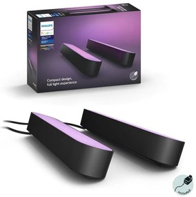 Philips - К-кт 2 бр. LED RGB Димируема настолна лампа Hue PLAY DPACK WACA 6W/230V