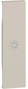 BTICINO Лицев панел за ключ със символ "лампа" 1 мод. цвят Крем LNow  - KM01A