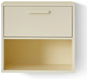 Светложълто нощно шкафче за стена Keep by Hammel - Hammel Furniture