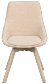 Бежови трапезни столове в комплект от 2 бр. Alison – Rowico