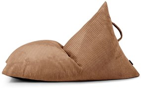 Кафяв детски пуф от рипсено кадифе Razzy – SLOWDOWN