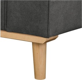 Тъмносив диван 193 cm Beata - Ropez