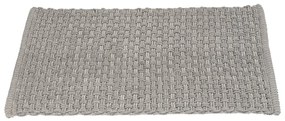 Сив текстилен килим за баня 50x80 cm Ecoli – Wenko
