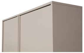 Кремав модулен шкаф от борова дървесина 100x110 cm Daily - vtwonen