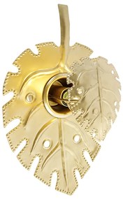 Дизайнерски стенен аплик антично злато - Carballo