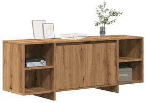 856789 vidaXL ТВ шкаф Artisan Oak 130x35x50 cm Инженерна дървесина