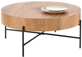 Конферентна масичка BROOKLYN 37x80 см натурален дъб/черно