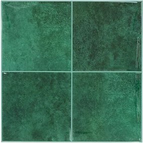 Стикери atmosphera Caro сquares, Зелен, 25×25 cm,2 бр