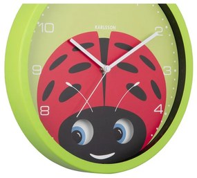 Детски часовник ø 31 cm Peekaboo Ladybug – Karlsson