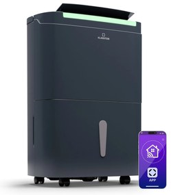 Klarstein DryFy Connect 40 Smart, Влагоуловител WiFi Компресор 40l / d 60-70м² Бял
