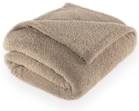 Кафяво-сиво одеяло от микроплюш 150x200 cm Cocoon – Tiseco Home Studio