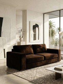 Диван Fantasy триместен-Sokolati-210f 90b cm