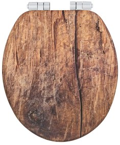 Тоалетна чиния с автоматично затваряне 37 x 43 см Rustic – Wenko