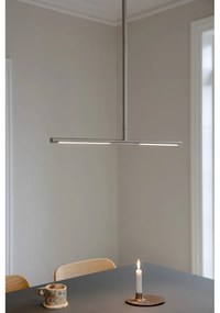 Метално LED висящо осветително тяло в сребрист цвят с метален абажур Omni Ceiling – UMAGE