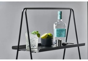 Черен метален рафт 53x75 cm A-Table - Zone